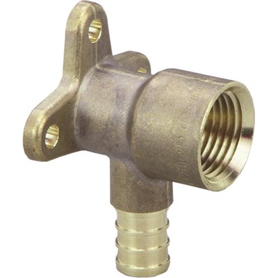 BRASS DROP EAR ELL, 1/2"