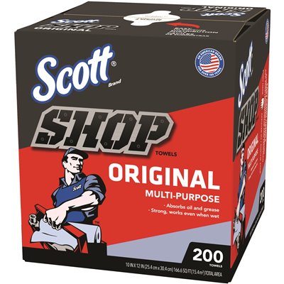 SCOTT SHOP TWLS DISP BOX BLU