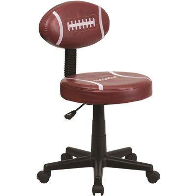 FOOTBALL BROWN TASK CHAIR