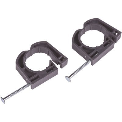 1/2" FULL CLAMP W/ NAIL 10PK