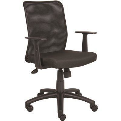 TASK CHAIR W/ARM BLACK 25IN