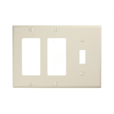 WHITE ROCKER WALL PLATE 1PK