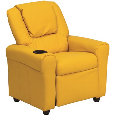 YELLOW VNL KIDS RECLINER