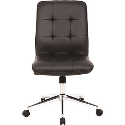 TASK CHAIR W/SWIVEL BLK 27IN