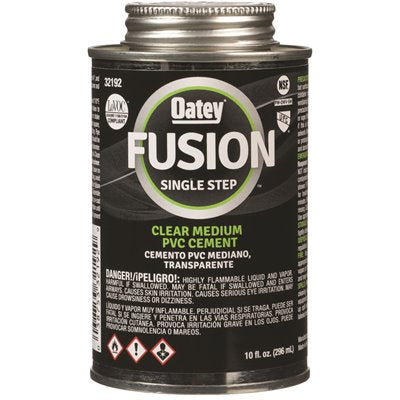 10oz FUSION 1STEP PVC CEMENT