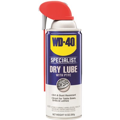 WD-40 DRY LUBE 10 OZ., CLEAR