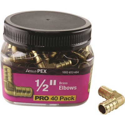 1/2 IN. PX EL 40-PK JR