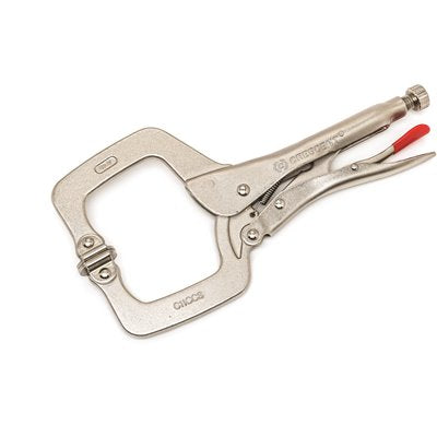 LOCKING C-CLAMP W/PAD 11IN