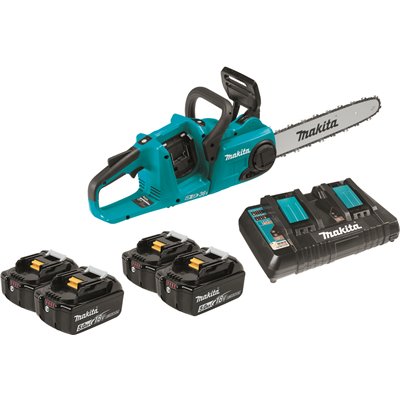 CHAINSAW W/4BATTERIES 14IN