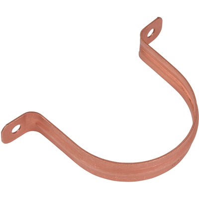 2" COPPER 2 HOLE TUBE STRAP