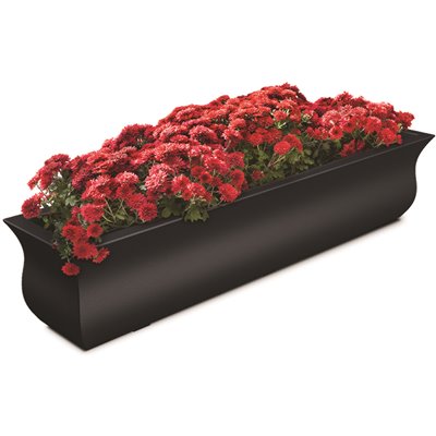 WINDOW BOX 48X9.7 BLACK