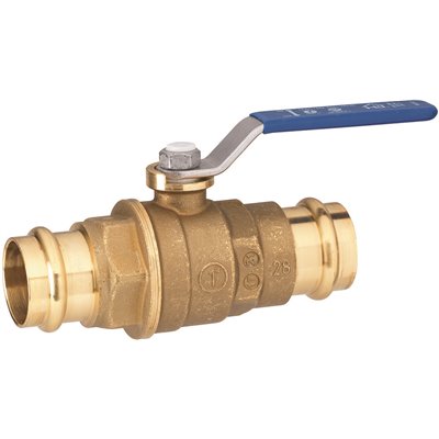 1" PRESS BALL VALVE