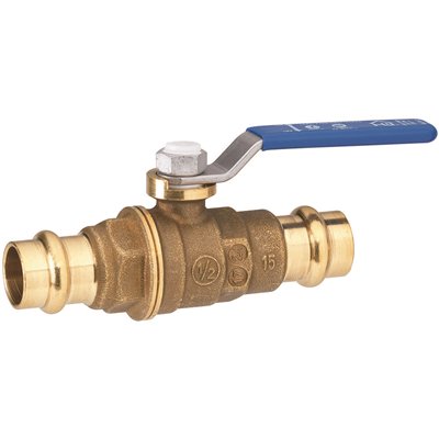 1/2"  PRESS BALL VALVE