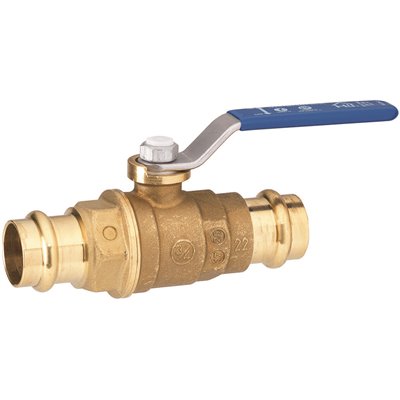 3/4" PRESS BALL VALVE