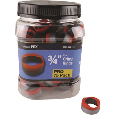 3/4 CPPR CRMP RING JR (75PK)