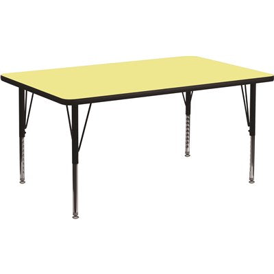 YELLOW KIDS TABLE