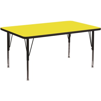 YELLOW KIDS TABLE