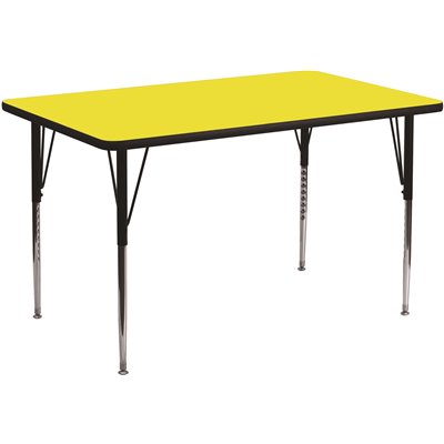 YELLOW KIDS TABLE