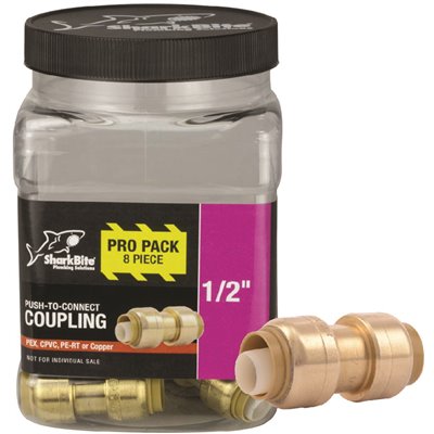 1/2" SB COUPLING (8-PACK)