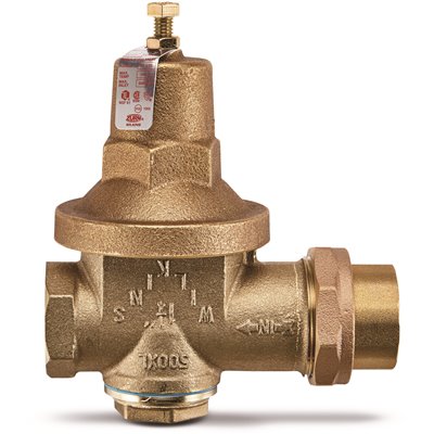 1-1/4" BRASS PRSR RED VALVE