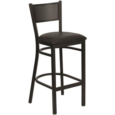 30.25" BLK VNL BAR STOOL