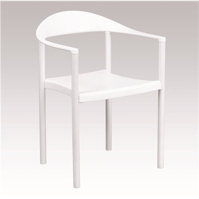 WHITE SIDE CHAIR