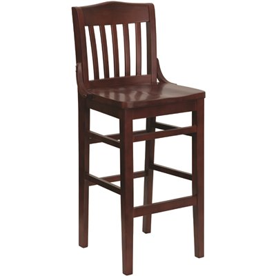 44 IN. MAHOGANY BAR STOOL