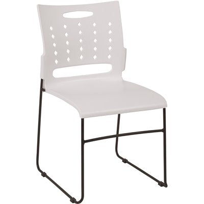 WHITE STACK CHAIR