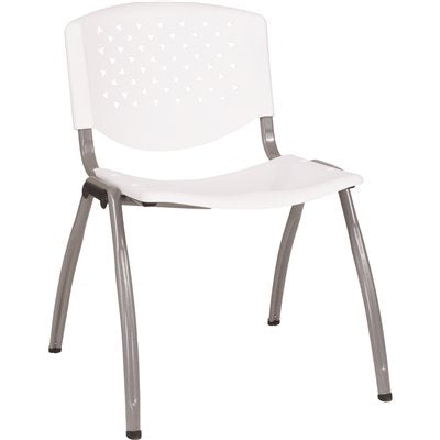 WHITE STACK CHAIR