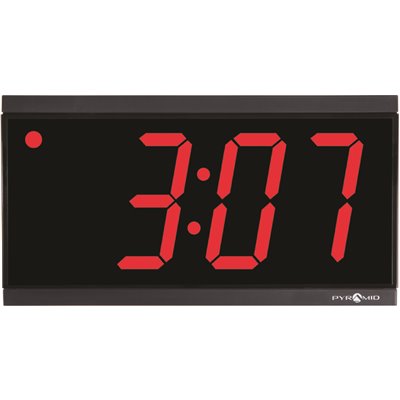 4" 4DIG WALL CLOCK