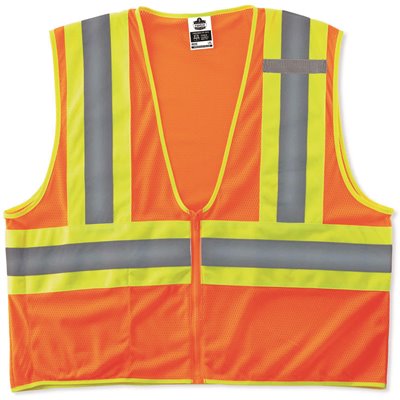 VEST ORANGE/LIME 4XL/5XL