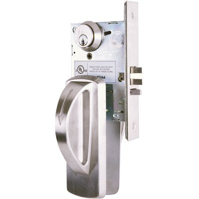 MORTISE LOCK ARCH SATIN SS