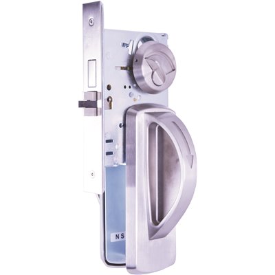 MORTISE LOCK ARCH SATIN SS