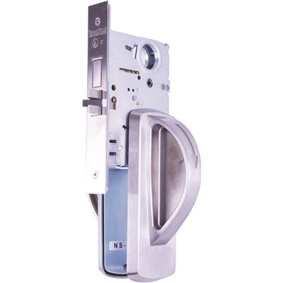 MORTISE LOCK ARCH SATIN SS