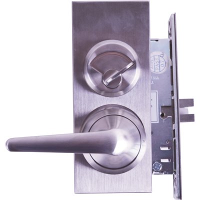 MORTISE LOCK LEVER SATIN SS