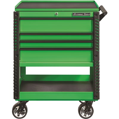 TOOL CART 4DRAWER 33IN GREEN