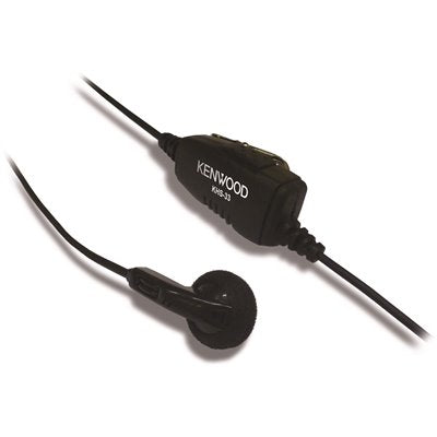 CLIP MIC W/EARPHONE SGL PIN