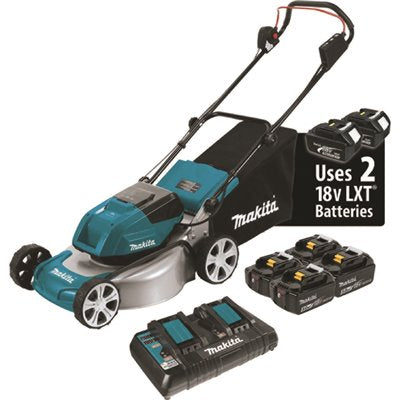 LAWN MOWER W/4BATTERIES 18IN