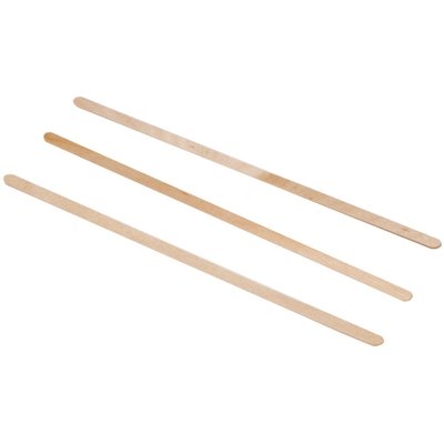 WOOD STIRRER 7.5IN UNWRAPPED