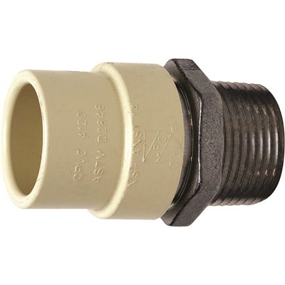 3/4" CPVC SLIPx3/4"SS MPT AD