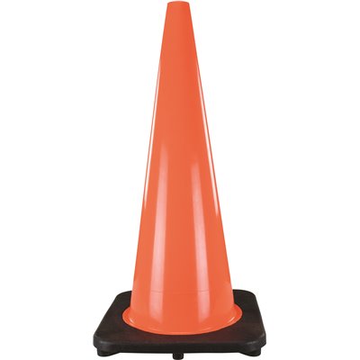 TRAFFIC CONE PVC ORG 28IN