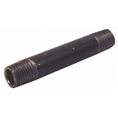 1" X 10" SCH 40 BLACK NIPPLE