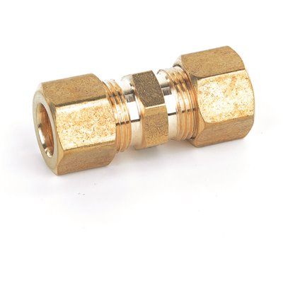 1/4 LF BRASS COMP UNION 10PK