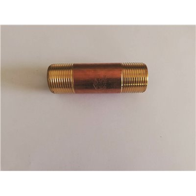 1 X 4 BRASS NIPPLE 10PK