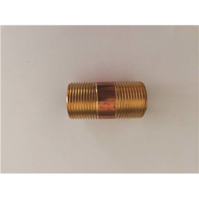 1 X 2-1/2 BRASS NIPPLE 10PK