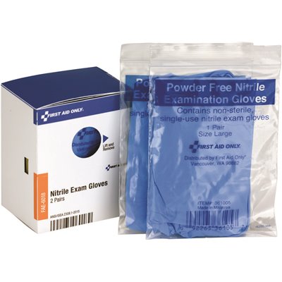 NITRILE EXAM GLOVES 4BX