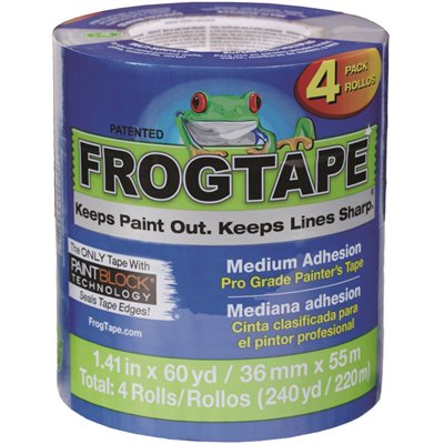 1.41"X60YD BLU PAINT TAPE4PK