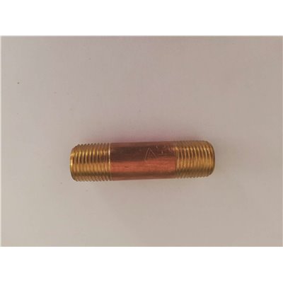 1/2 X 3 BRASS NIPPLE 10PK