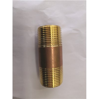 1 X 3 BRASS NIPPLE (10) 1EA