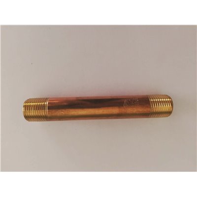 1/2 X 5 BRASS NIPPLE 10PK